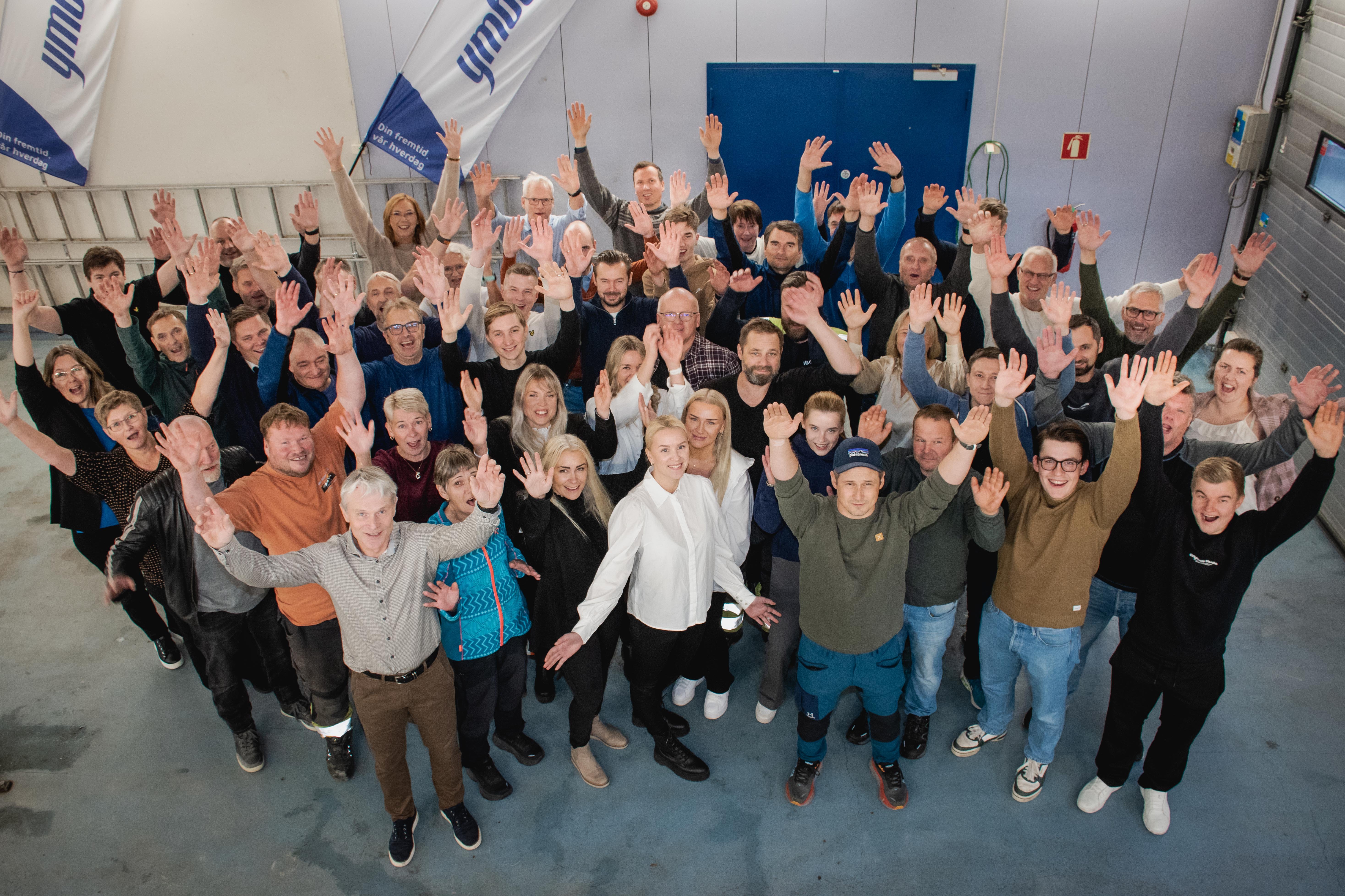 Ymber ansatte juble for 75 års jubileum-Fotograf Robert Bjørklund